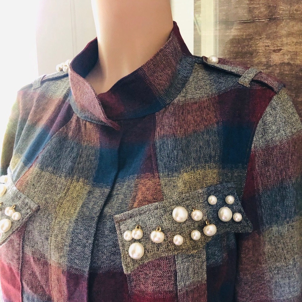 Cabi Fall Collection Collage Jacket - image 4